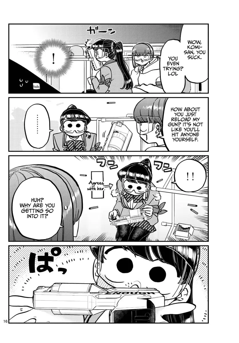 Komi-san wa Komyushou Desu - Chapter 333.2 - Page 16