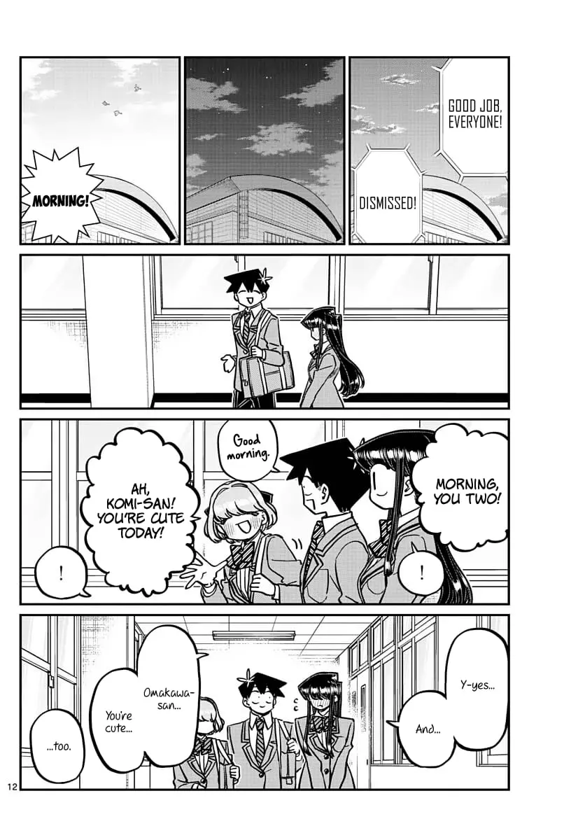 Komi-san wa Komyushou Desu - Chapter 334 - Page 12