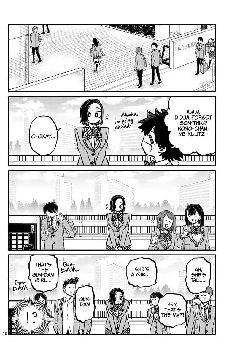 Komi-san wa Komyushou Desu - Chapter 334 - Page 16