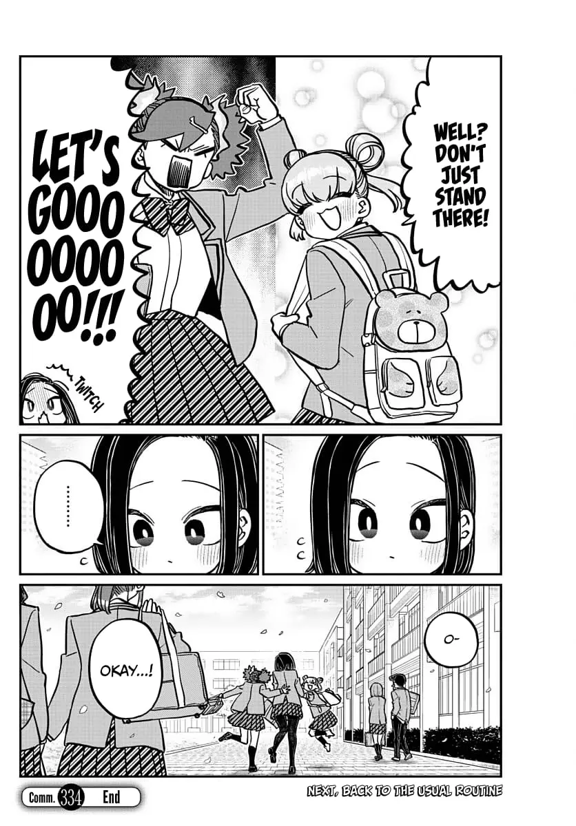 Komi-san wa Komyushou Desu - Chapter 334 - Page 18