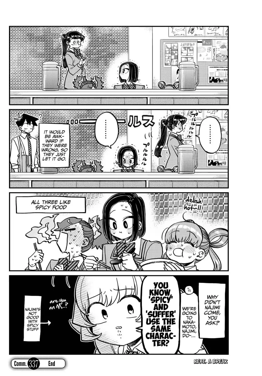 Komi-san wa Komyushou Desu - Chapter 337 - Page 18