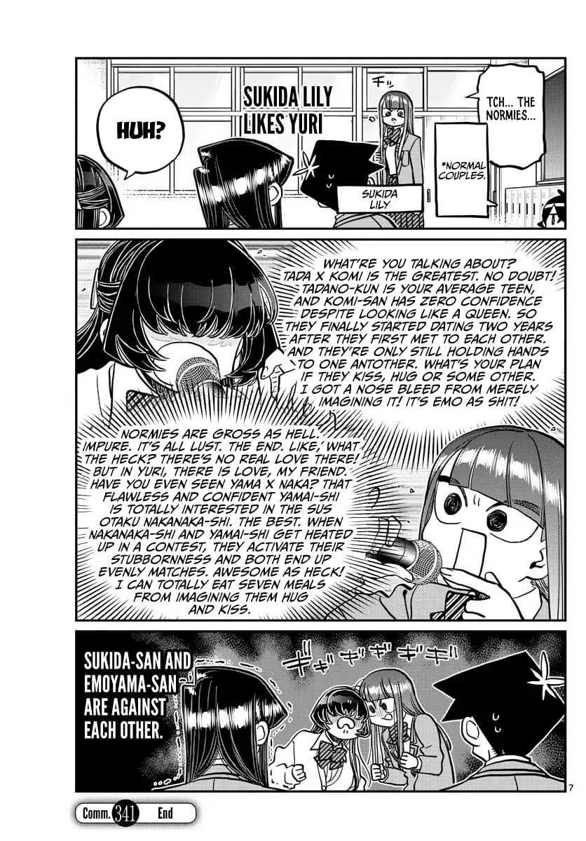 Komi-san wa Komyushou Desu - Chapter 341 - Page 7