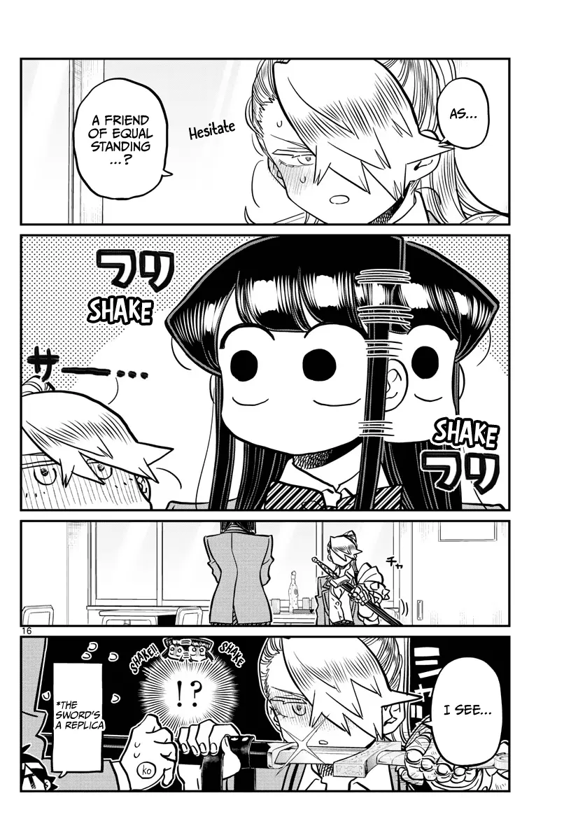 Komi-san wa Komyushou Desu - Chapter 343 - Page 17