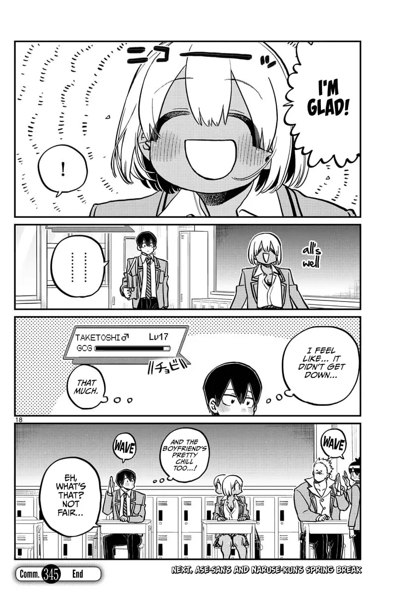Komi-san wa Komyushou Desu - Chapter 345 - Page 18