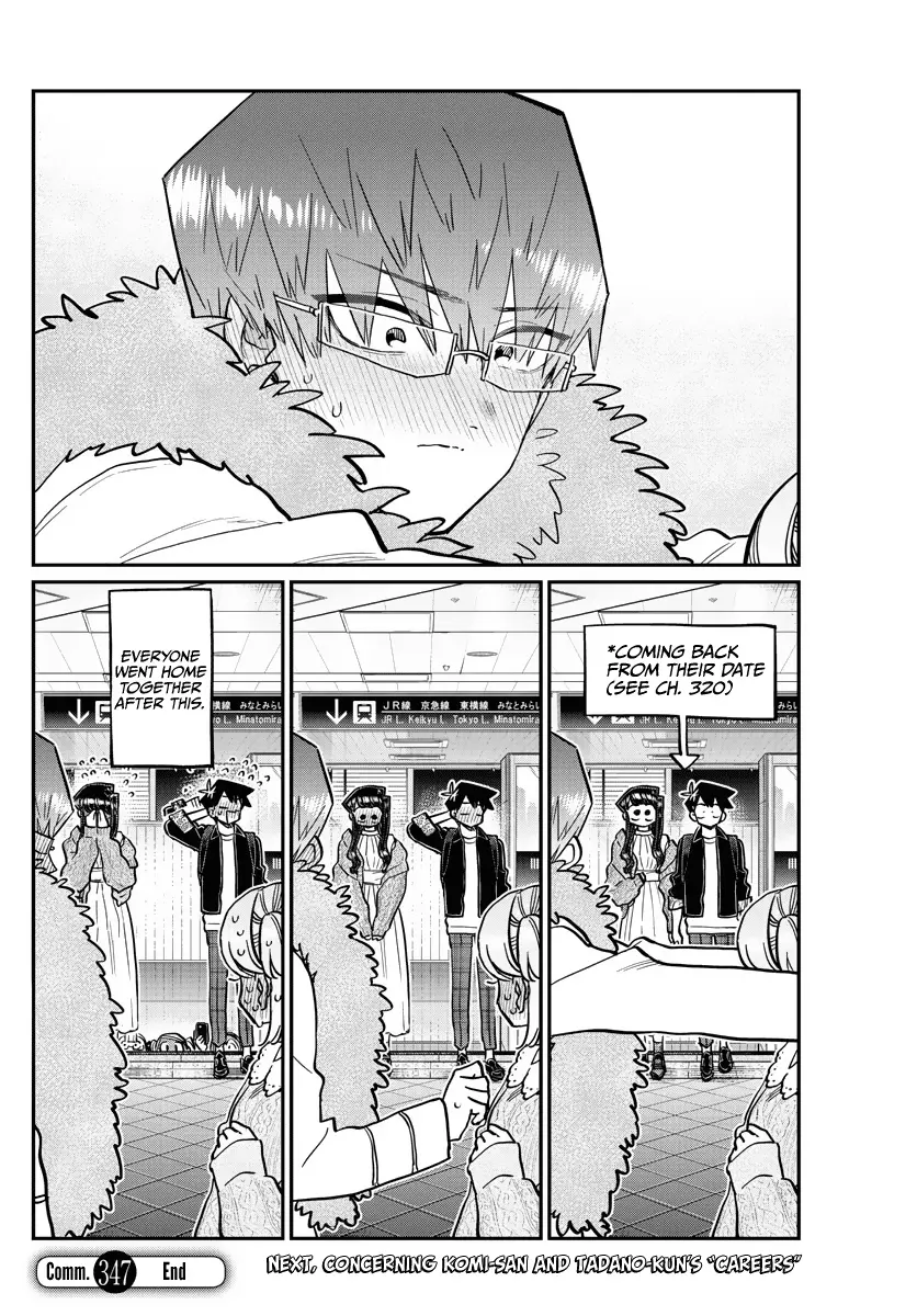 Komi-san wa Komyushou Desu - Chapter 347 - Page 8