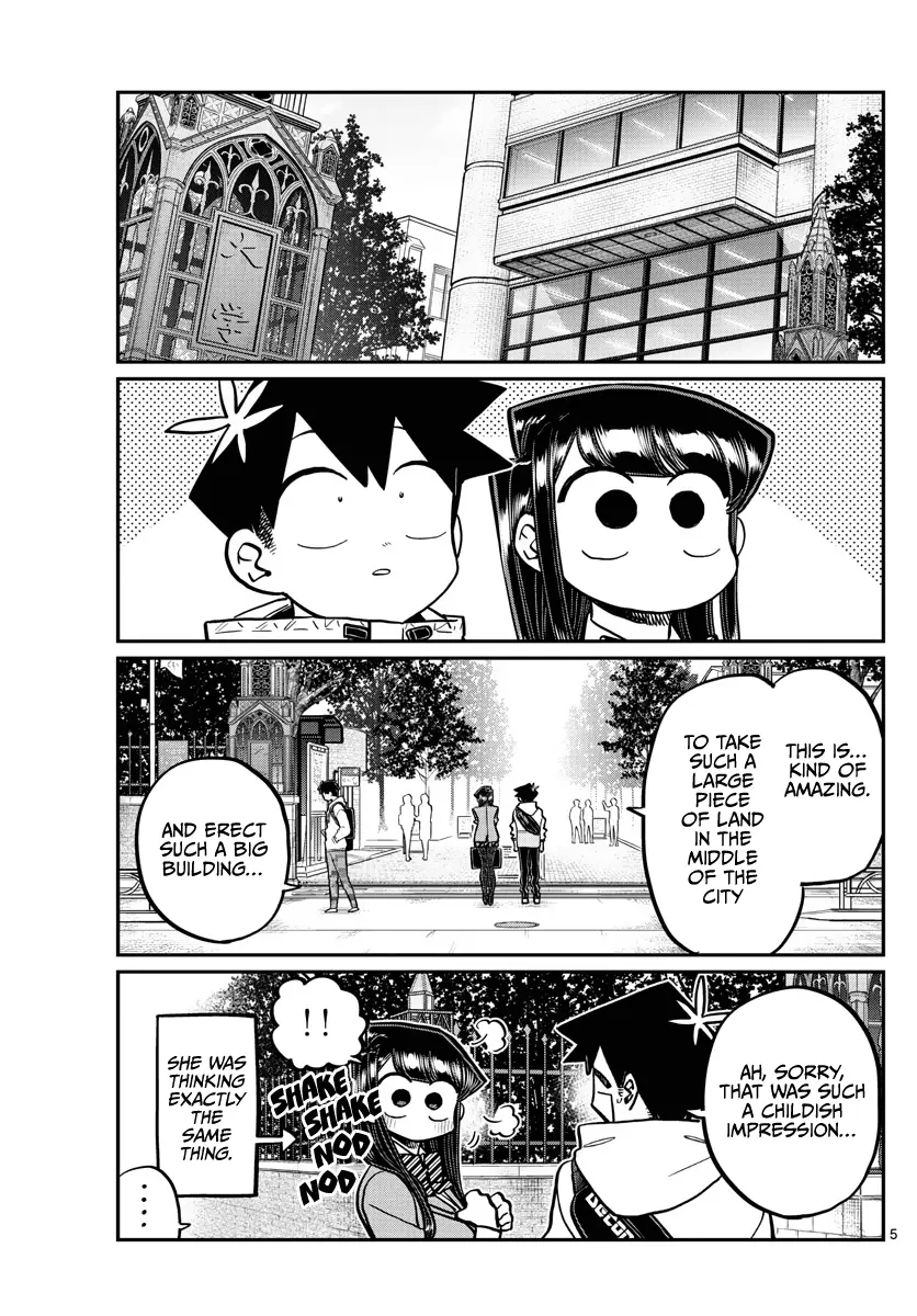 Komi-san wa Komyushou Desu - Chapter 348 - Page 5