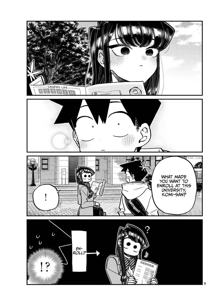 Komi-san wa Komyushou Desu - Chapter 348 - Page 9
