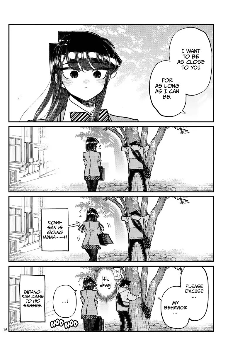 Komi-san wa Komyushou Desu - Chapter 348 - Page 16