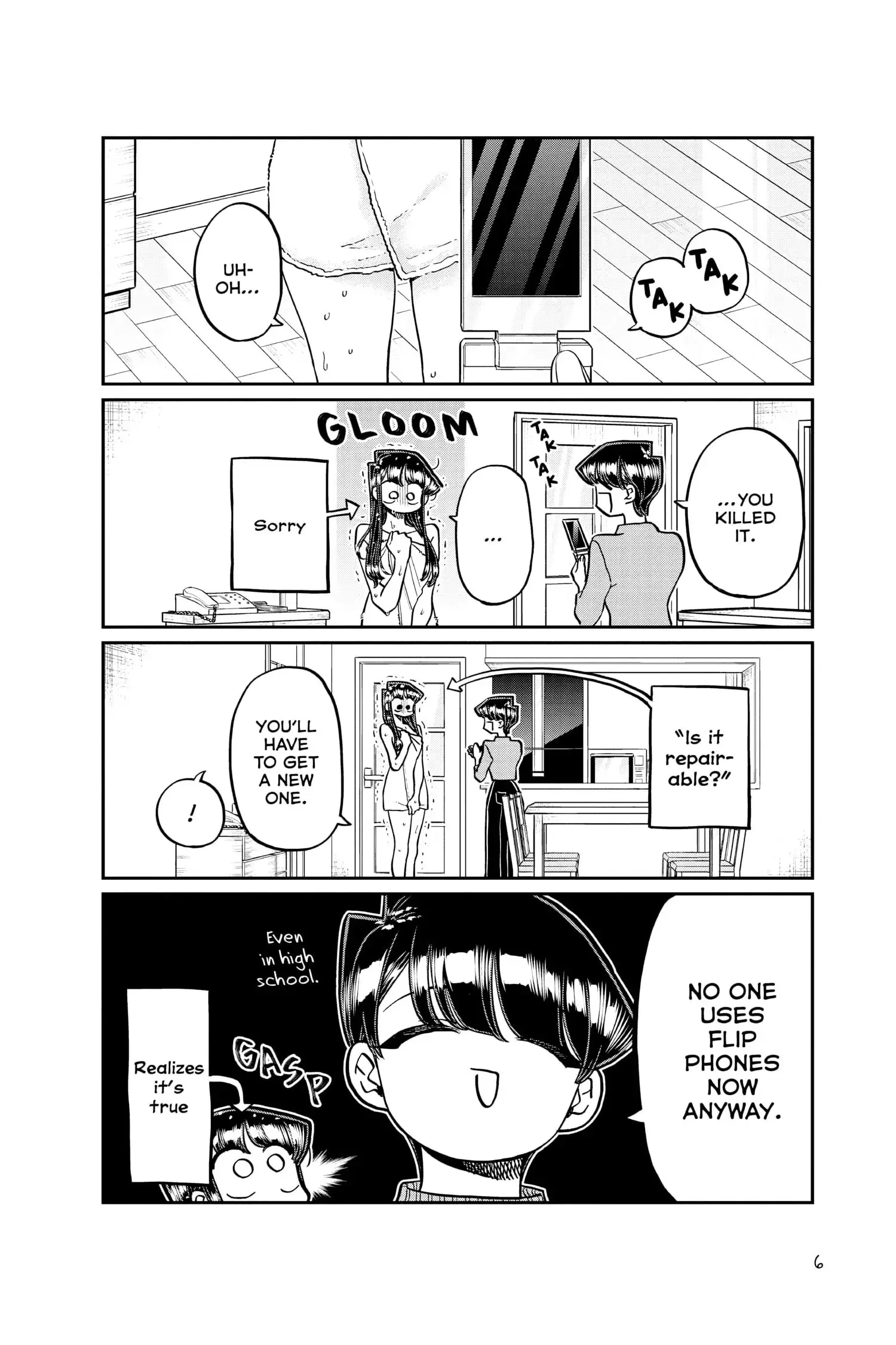 Komi-san wa Komyushou Desu - Chapter 350 - Page 7