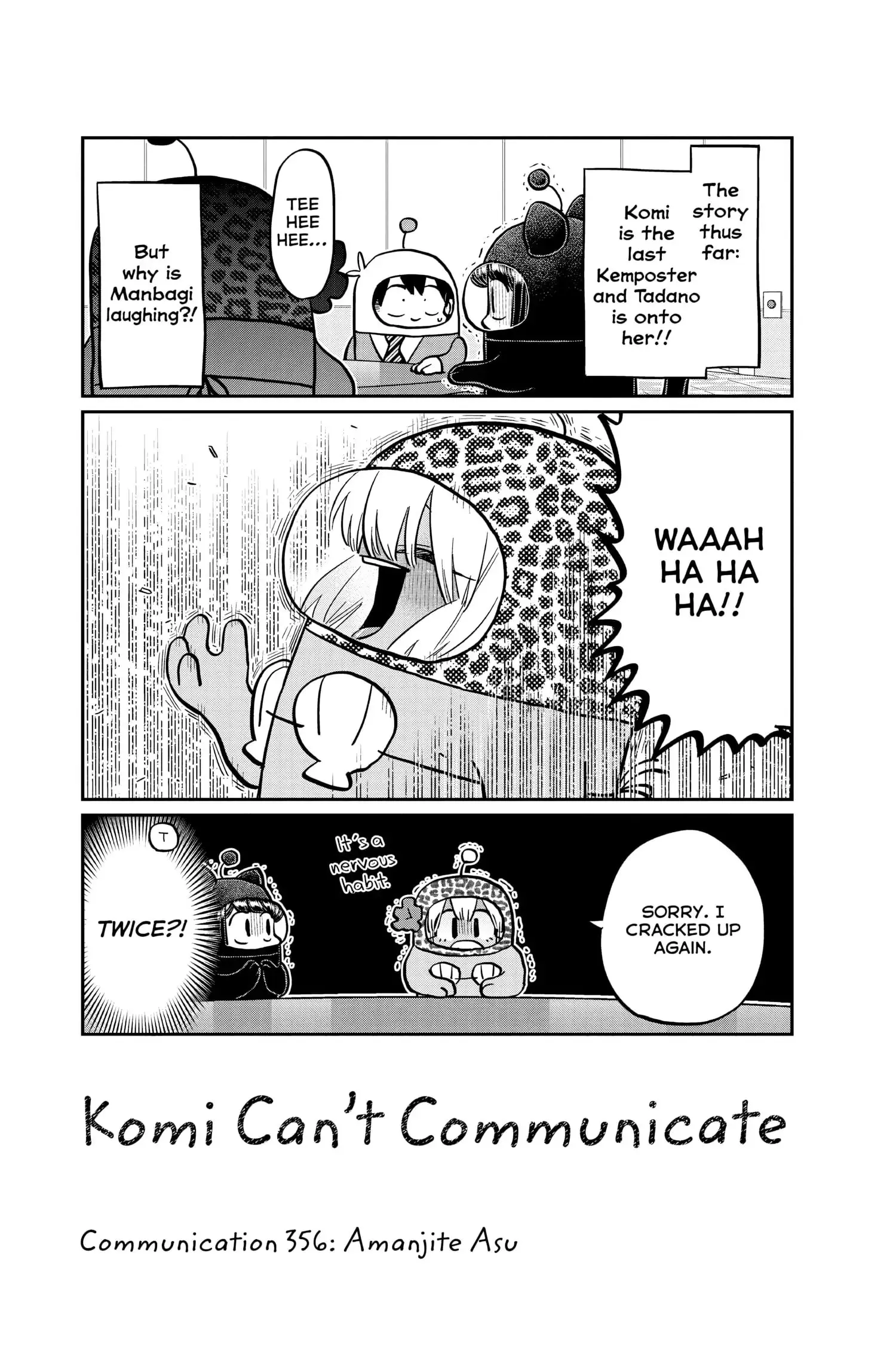Komi-san wa Komyushou Desu - Chapter 356 - Page 1