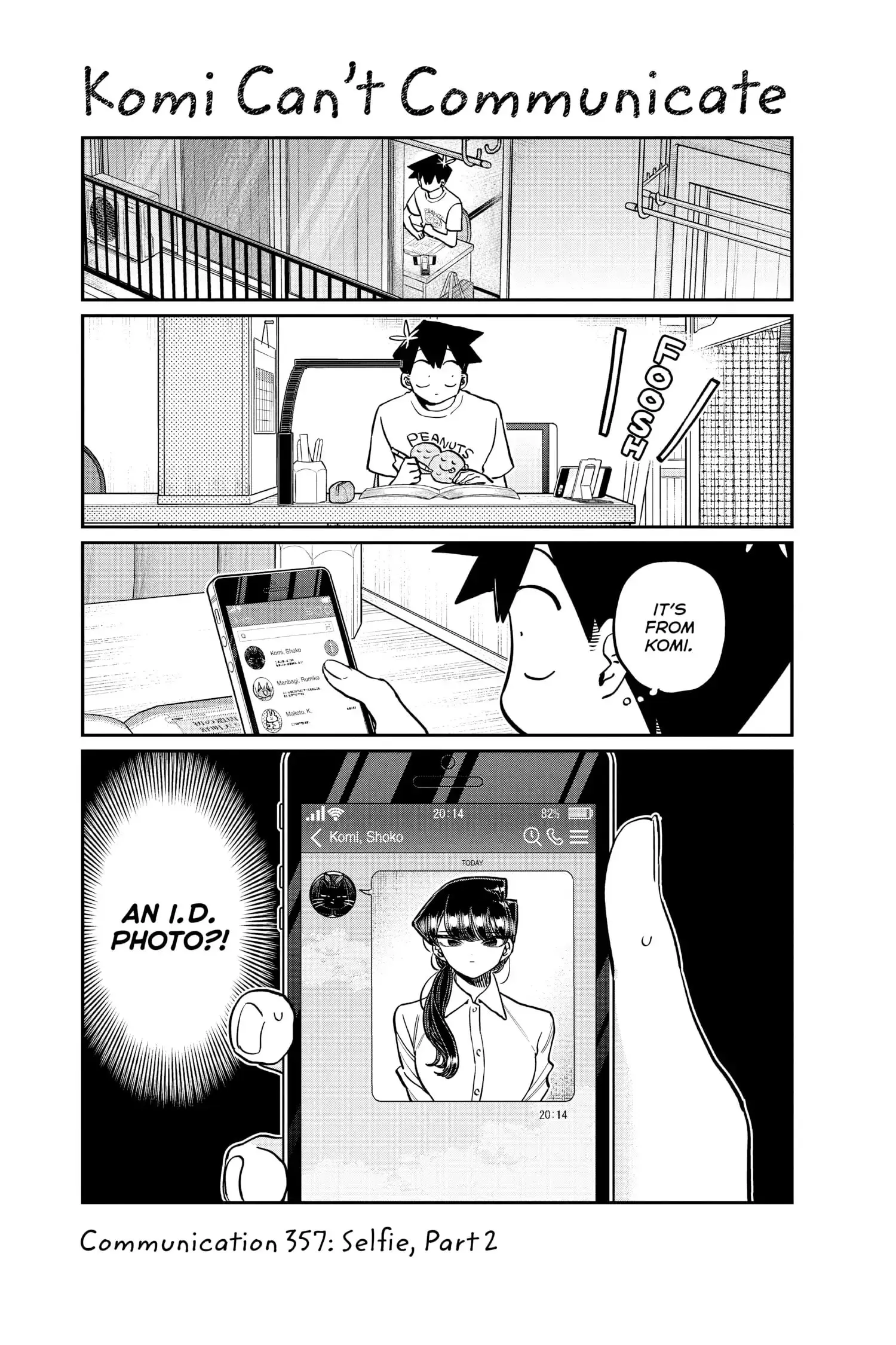 Komi-san wa Komyushou Desu - Chapter 357 - Page 1