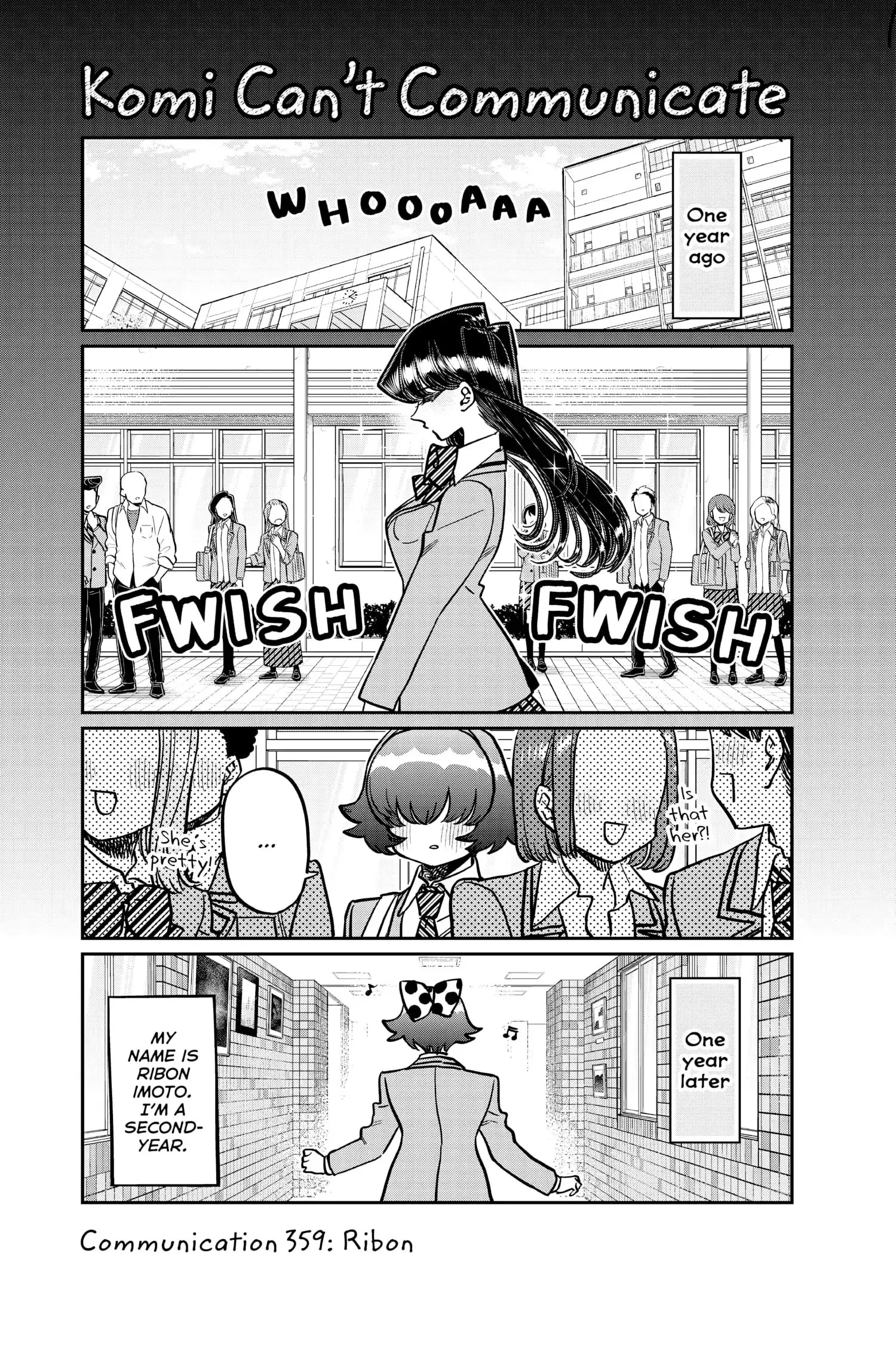 Komi-san wa Komyushou Desu - Chapter 359 - Page 1