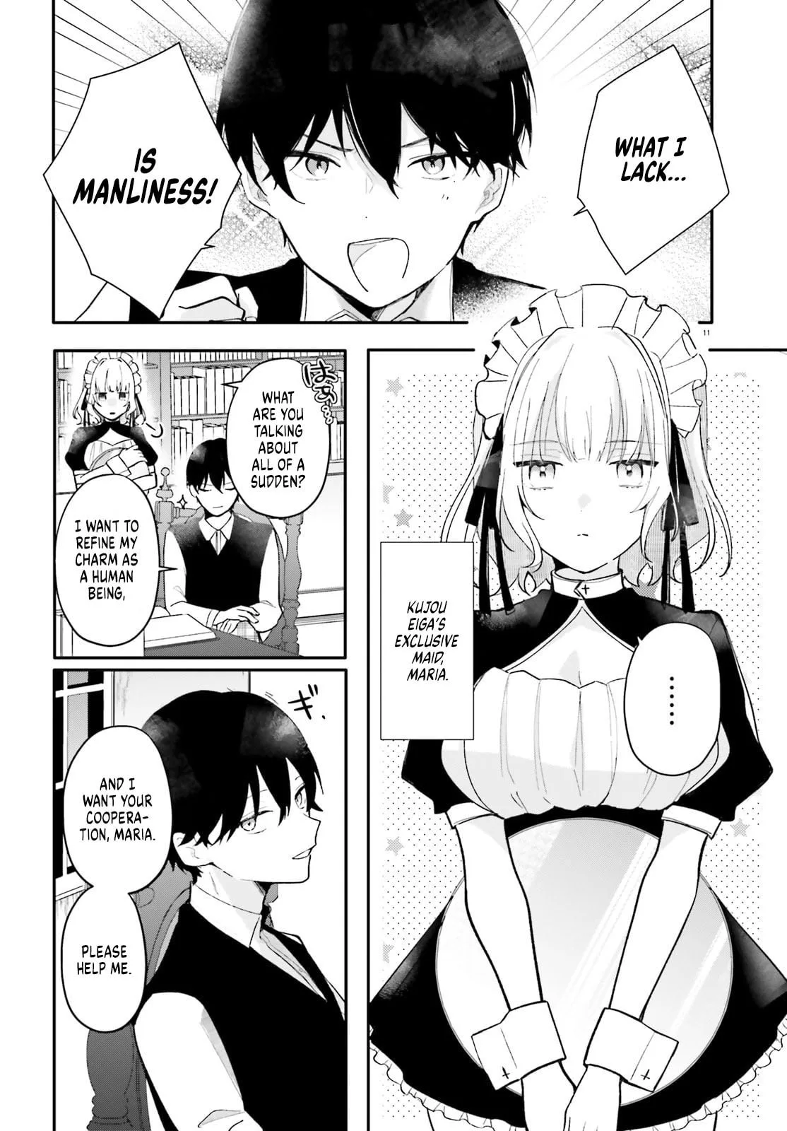 My maid looks like the girl I like in my class - Chapter 1 - Page 9
