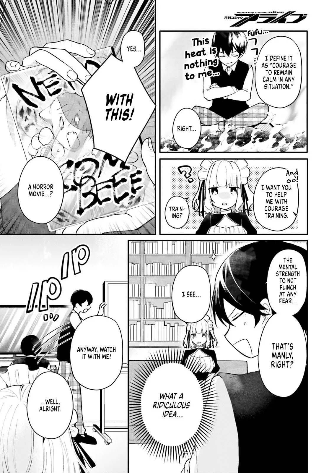 My maid looks like the girl I like in my class - Chapter 1 - Page 12