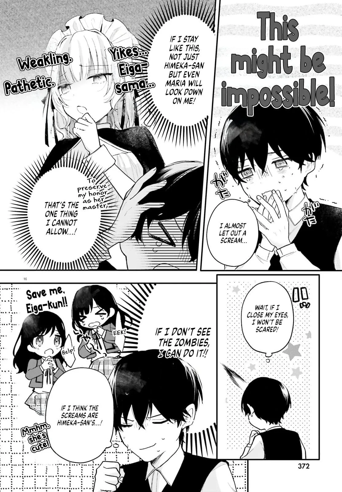 My maid looks like the girl I like in my class - Chapter 1 - Page 14