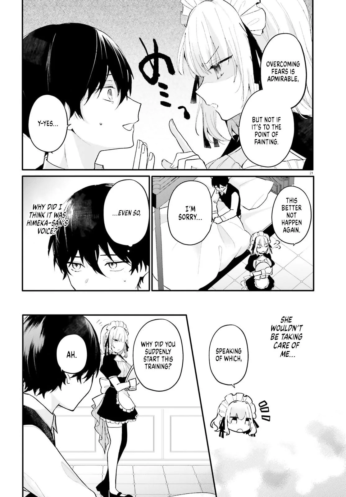 My maid looks like the girl I like in my class - Chapter 1 - Page 19