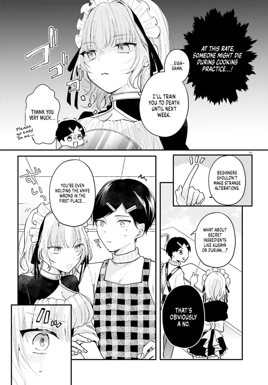 My maid looks like the girl I like in my class - Chapter 2 - Page 9