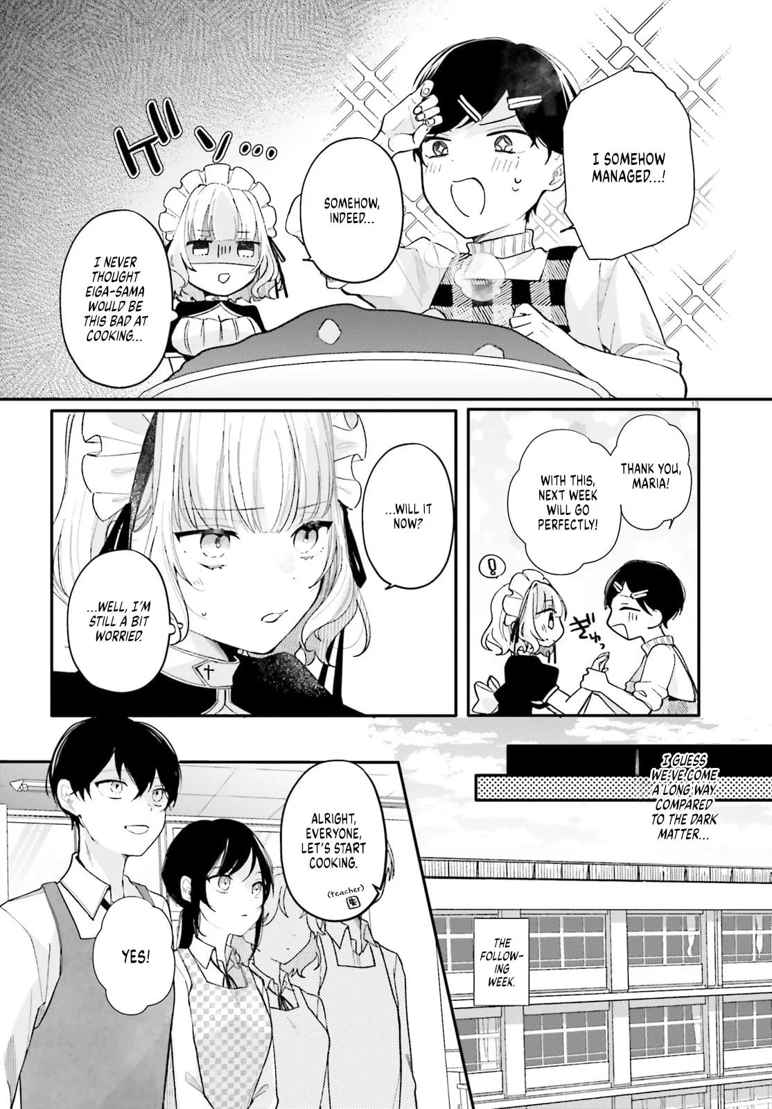 My maid looks like the girl I like in my class - Chapter 2 - Page 13