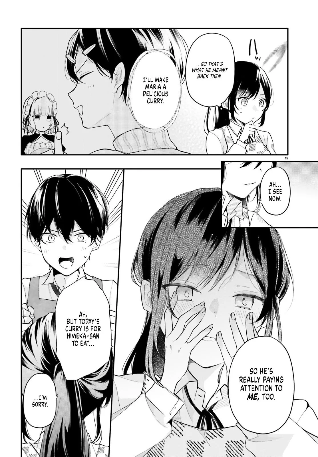 My maid looks like the girl I like in my class - Chapter 2 - Page 19
