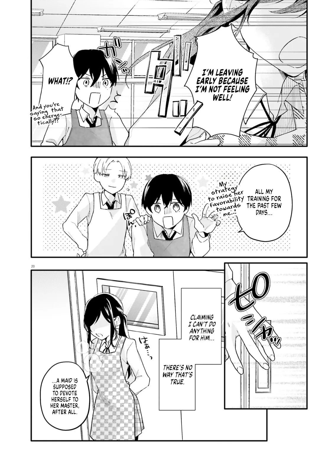 My maid looks like the girl I like in my class - Chapter 2 - Page 20