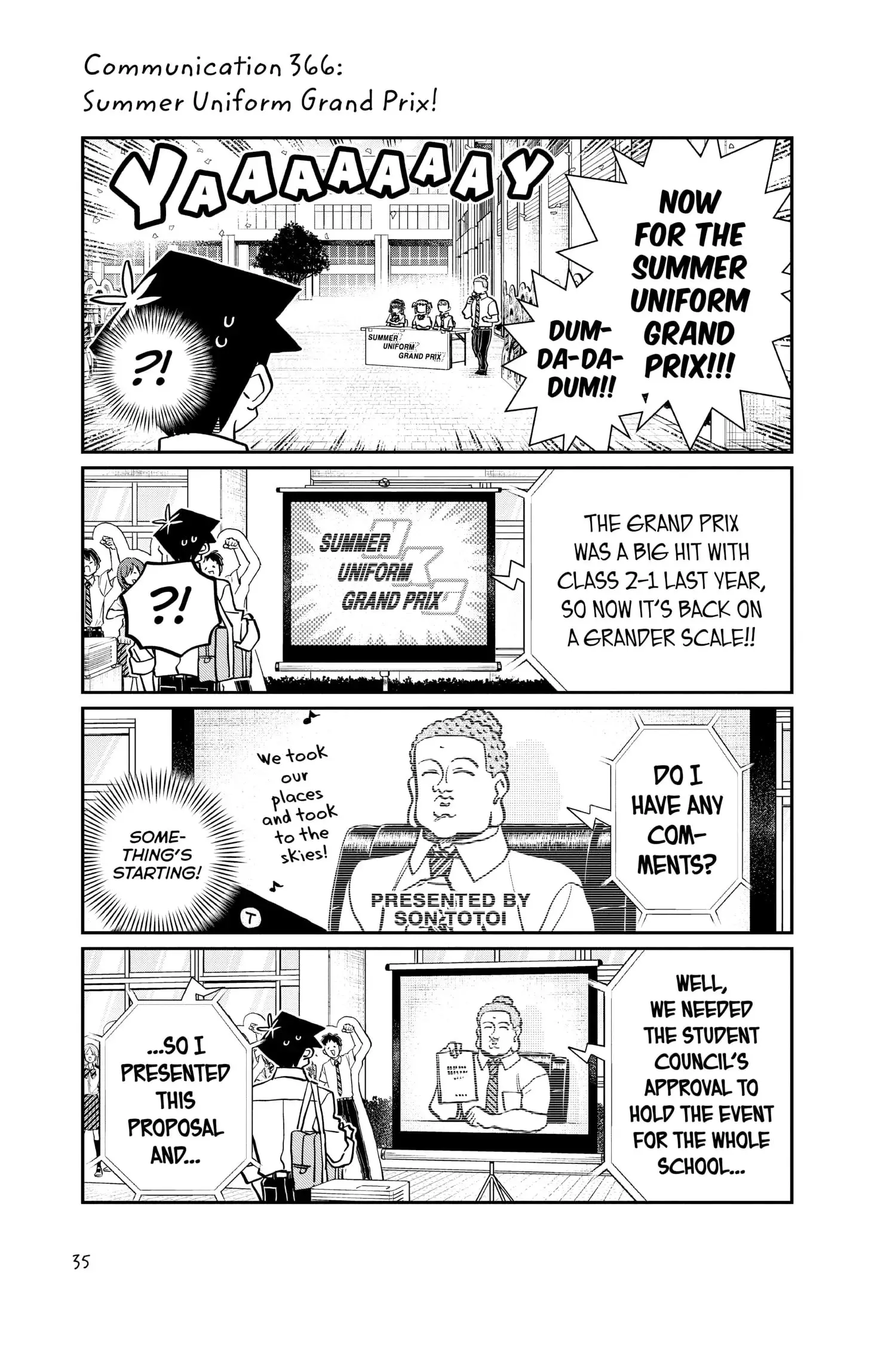 Komi-san wa Komyushou Desu - Chapter 366 - Page 5