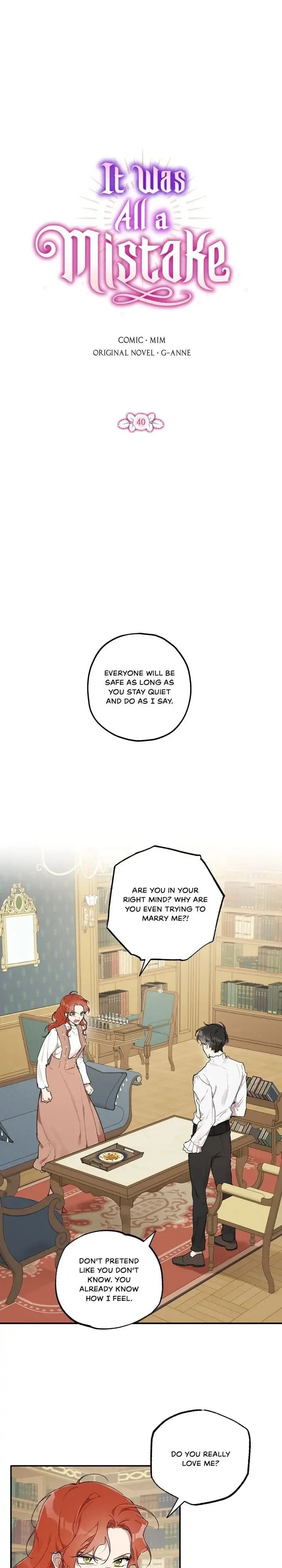 It Was All a Mistake - Chapter 40 - Page 1
