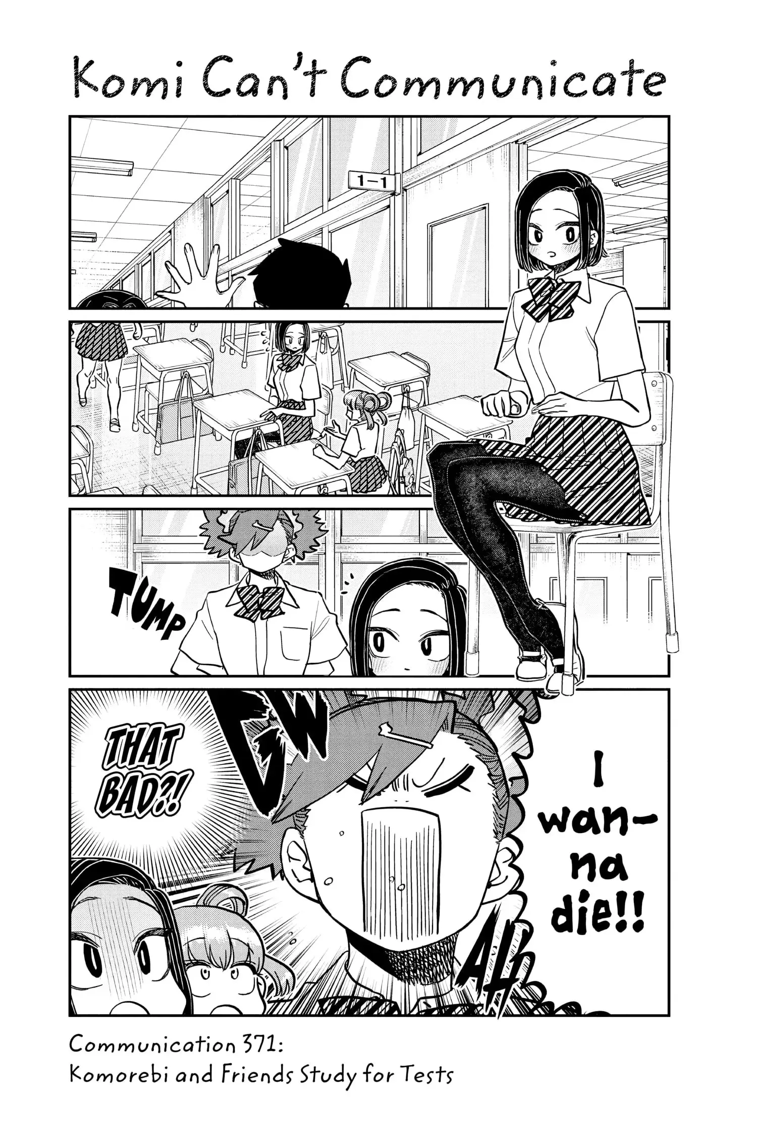 Komi-san wa Komyushou Desu - Chapter 371 - Page 1