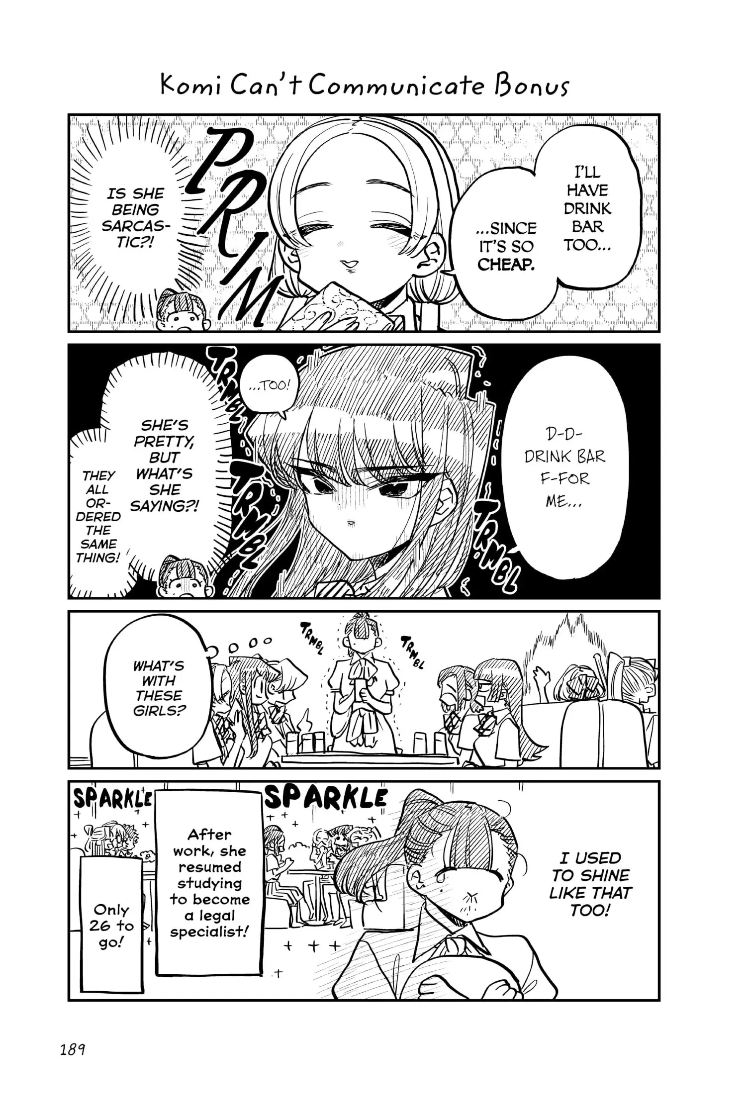 Komi-san wa Komyushou Desu - Chapter 376.5 - Page 2