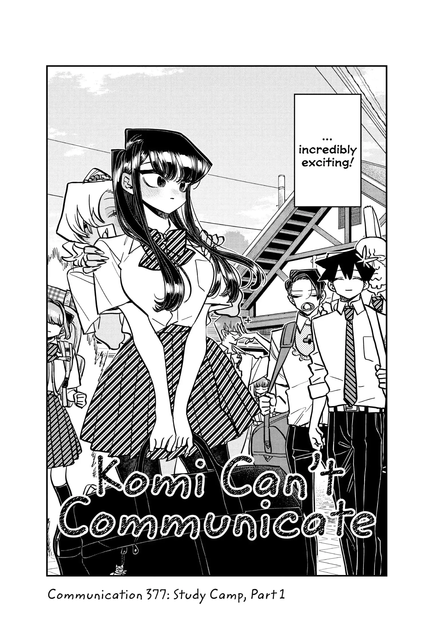 Komi-san wa Komyushou Desu - Chapter 377 - Page 5