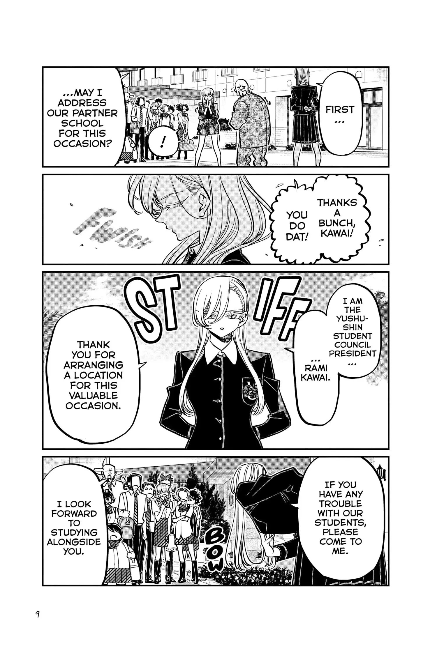 Komi-san wa Komyushou Desu - Chapter 377 - Page 10