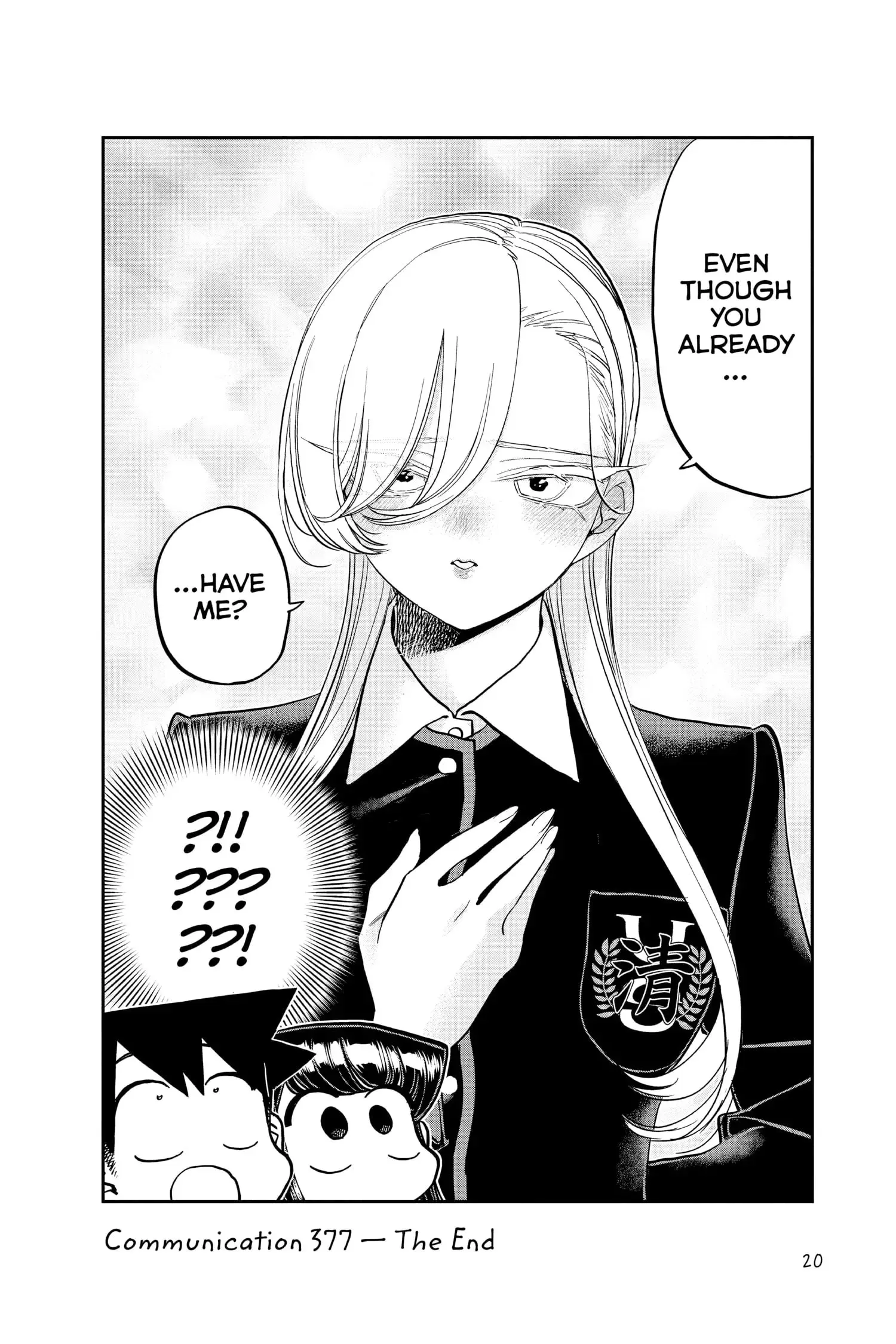 Komi-san wa Komyushou Desu - Chapter 377 - Page 21