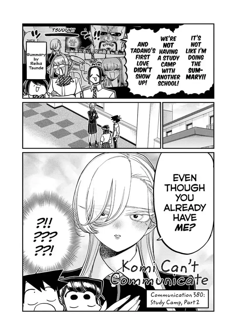 Komi-san wa Komyushou Desu - Chapter 380 - Page 2
