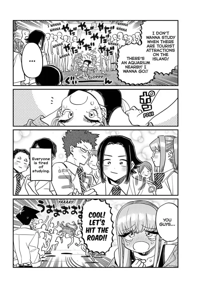 Komi-san wa Komyushou Desu - Chapter 384 - Page 8