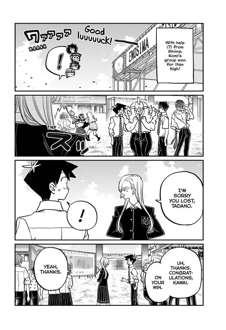 Komi-san wa Komyushou Desu - Chapter 386 - Page 10