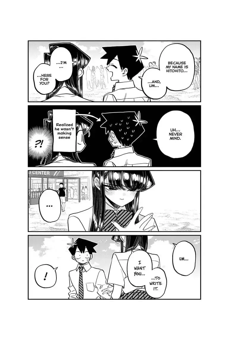 Komi-san wa Komyushou Desu - Chapter 386 - Page 13