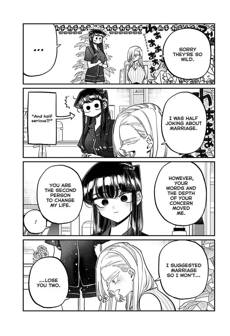 Komi-san wa Komyushou Desu - Chapter 392 - Page 15