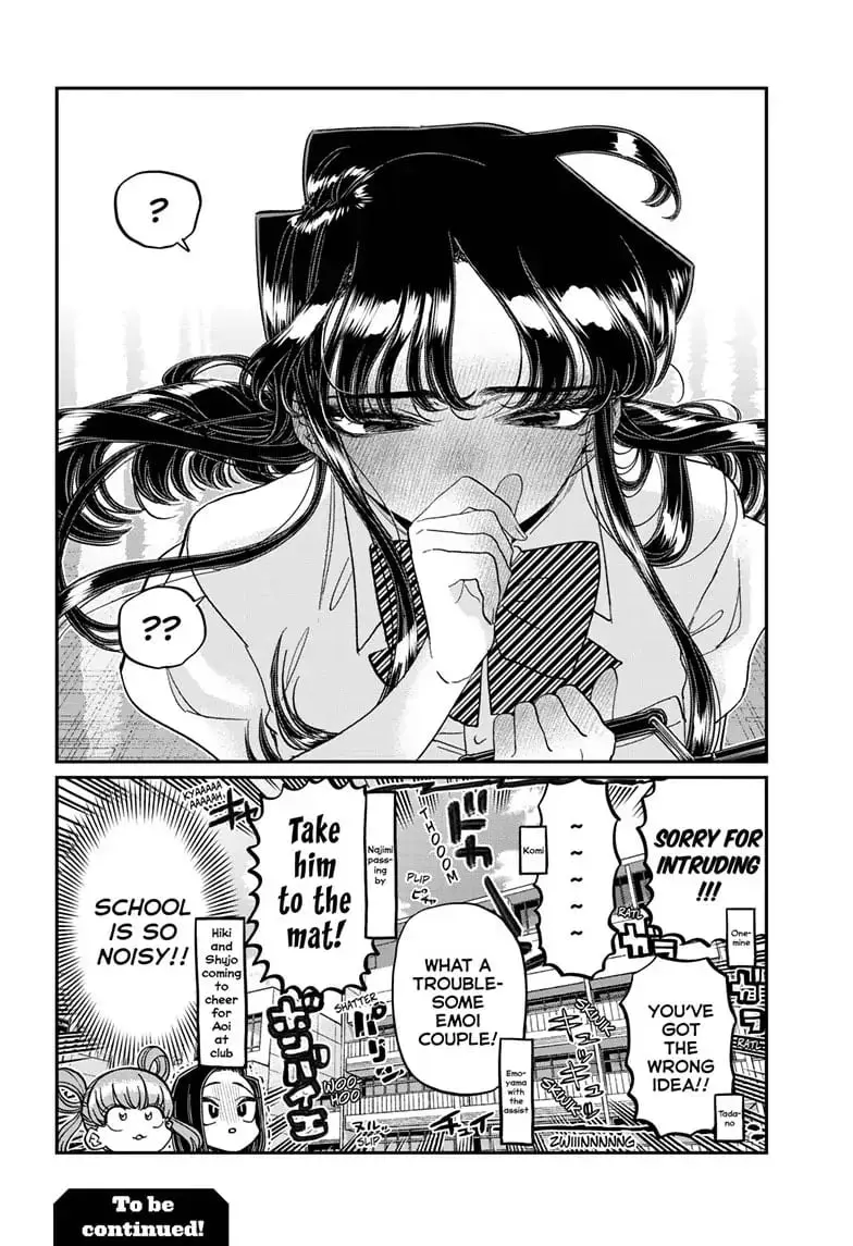 Komi-san wa Komyushou Desu - Chapter 395 - Page 18