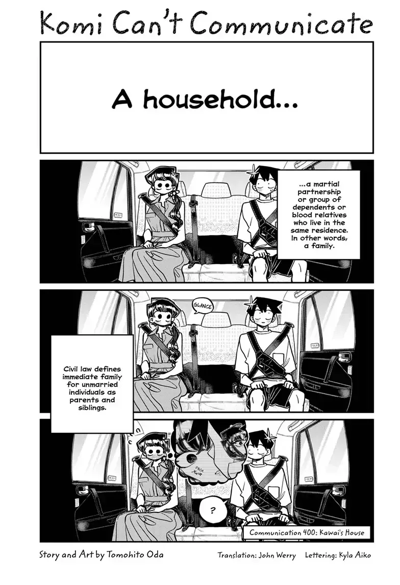 Komi-san wa Komyushou Desu - Chapter 400 - Page 1