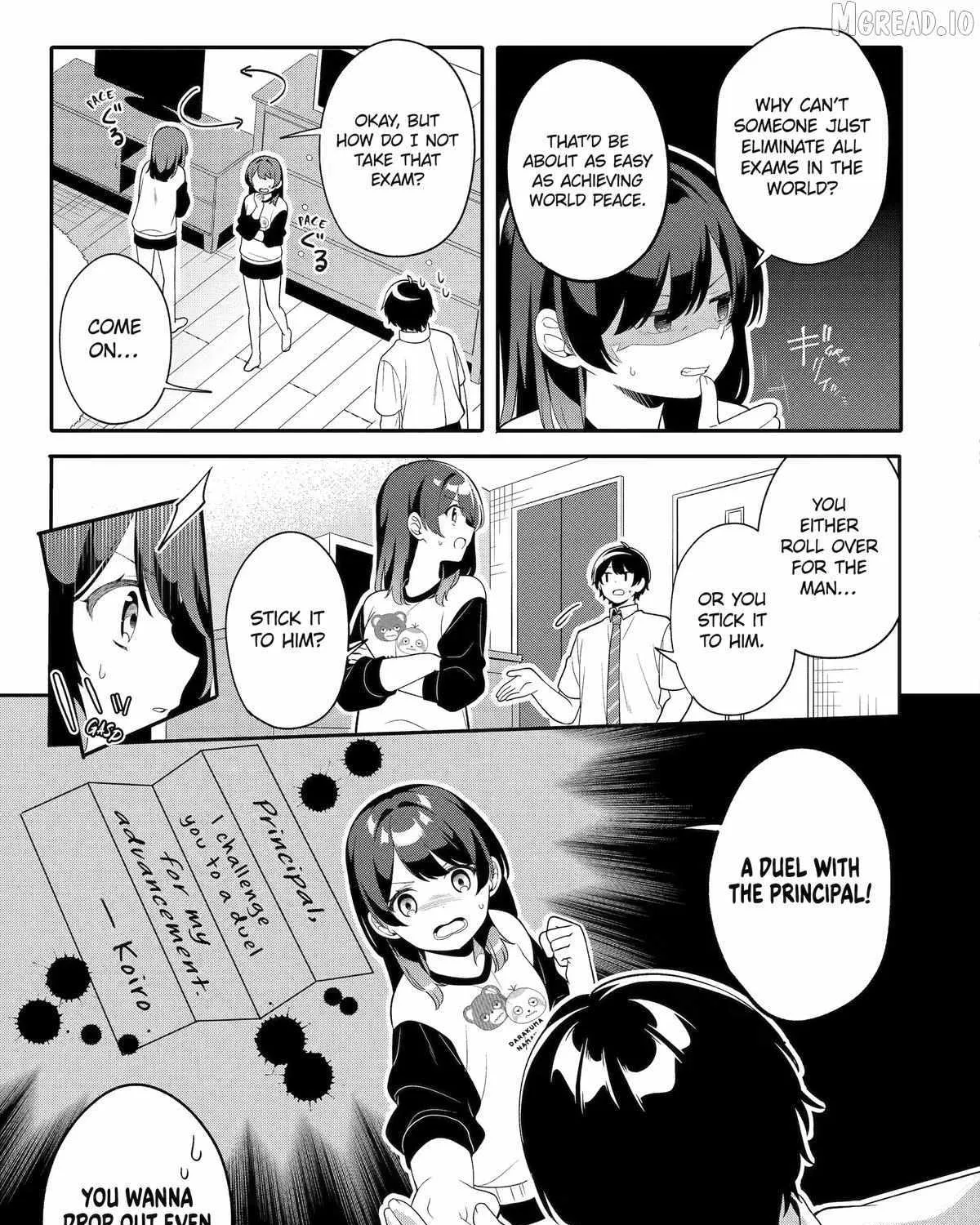 Alone in a Room With a Beautiful Girl in Defenseless Cute Pajamas - Chapter 9 - Page 9