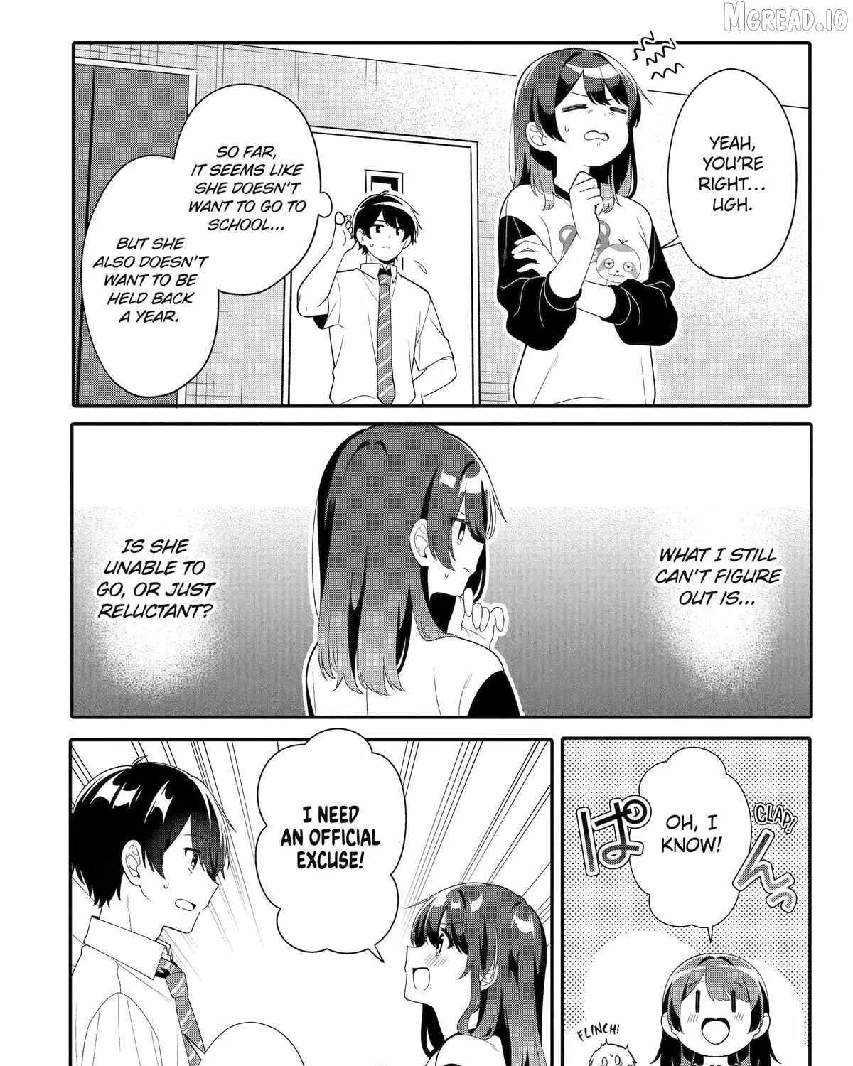 Alone in a Room With a Beautiful Girl in Defenseless Cute Pajamas - Chapter 9 - Page 11