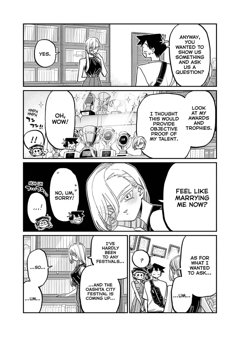 Komi-san wa Komyushou Desu - Chapter 400 - Page 17