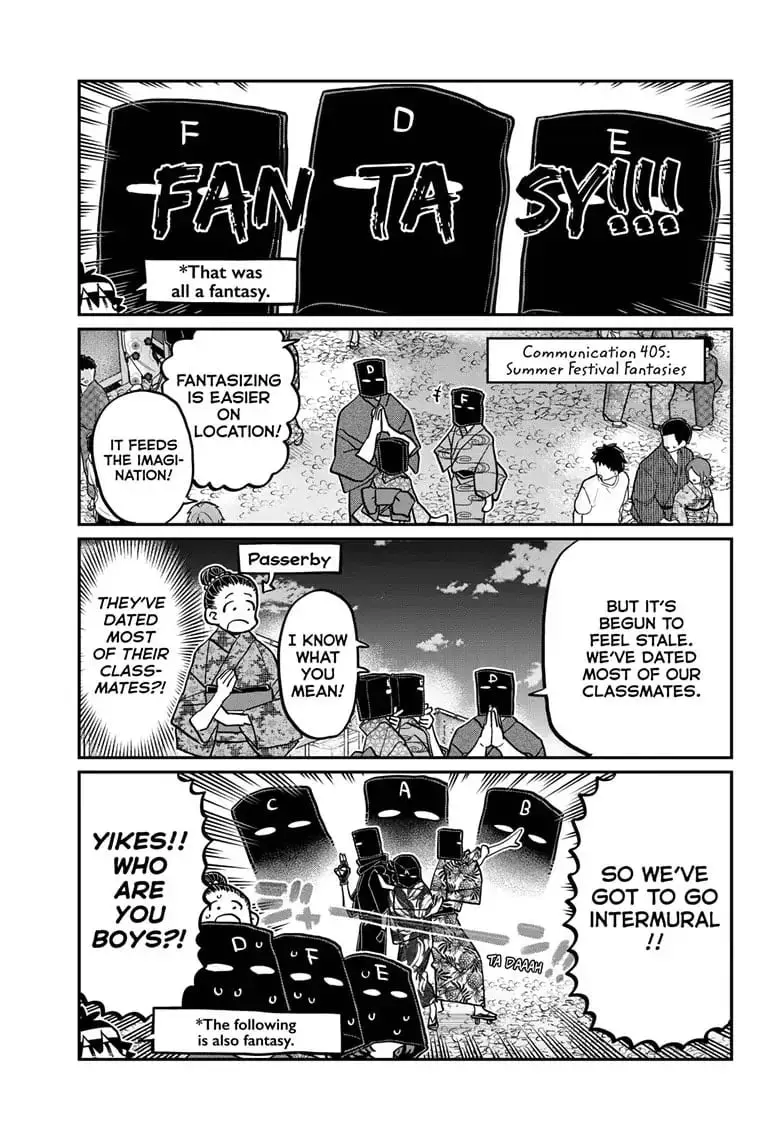 Komi-san wa Komyushou Desu - Chapter 405 - Page 7