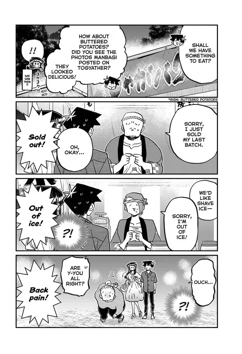 Komi-san wa Komyushou Desu - Chapter 411 - Page 10