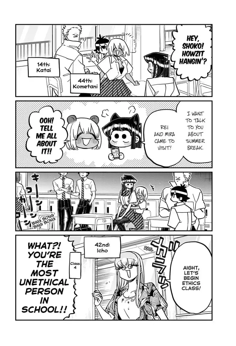 Komi-san wa Komyushou Desu - Chapter 416 - Page 10