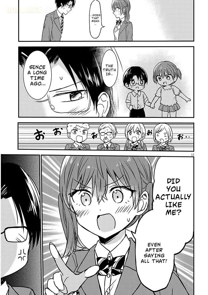 Expressionless Face Girl and Emotional Face Boy+ - Chapter 34 - Page 13