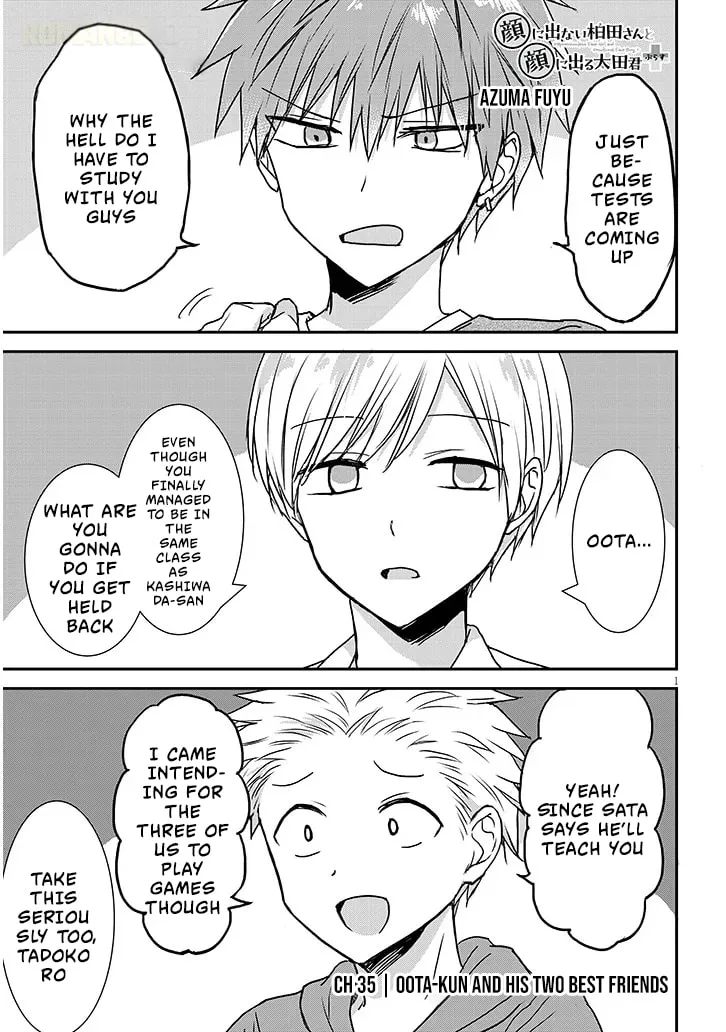 Expressionless Face Girl and Emotional Face Boy+ - Chapter 35 - Page 1