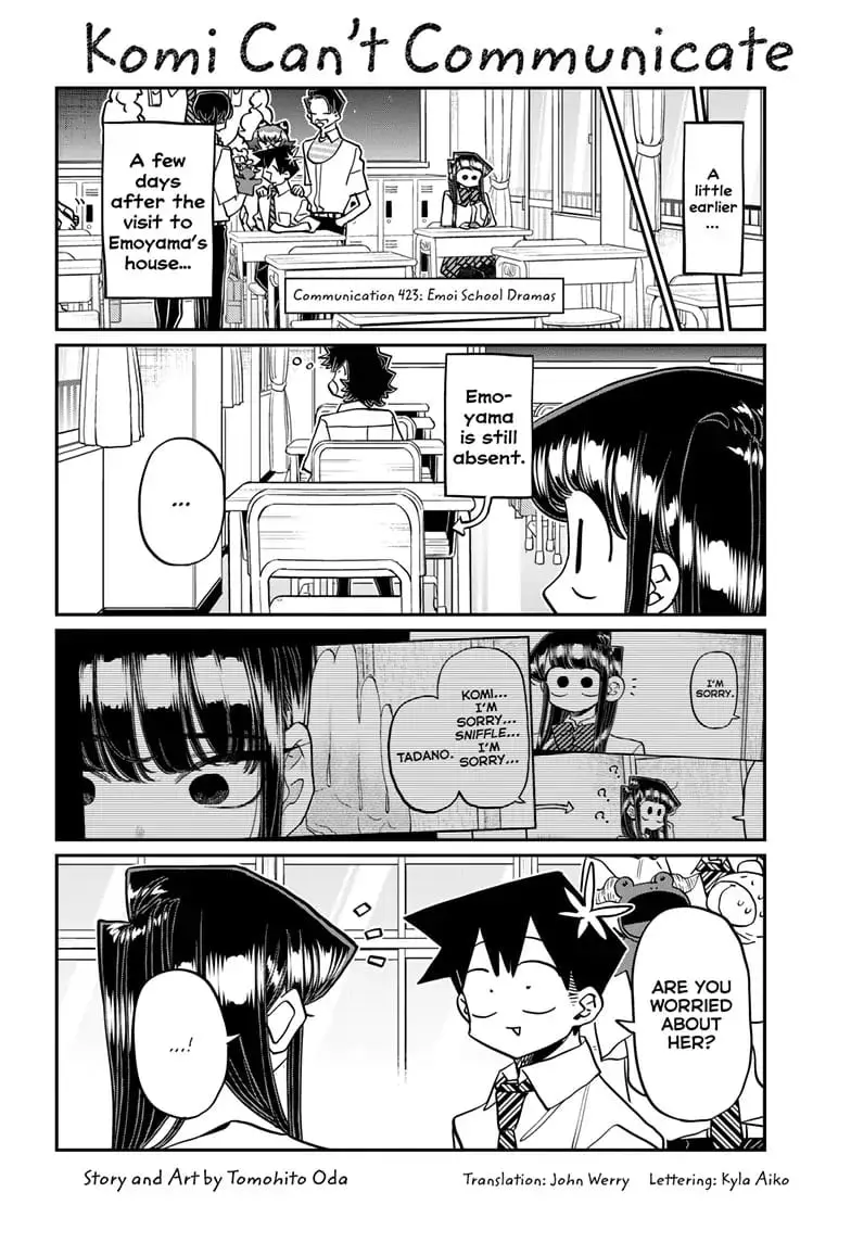 Komi-san wa Komyushou Desu - Chapter 423 - Page 1