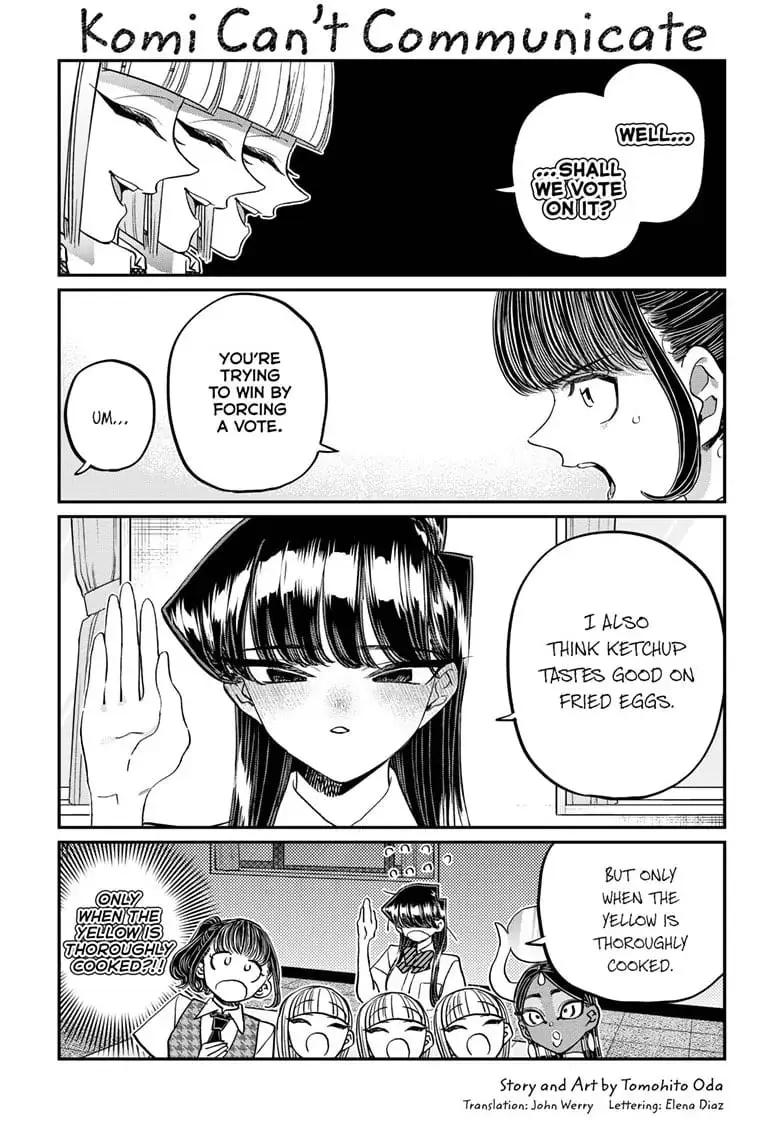 Komi-san wa Komyushou Desu - Chapter 441 - Page 1