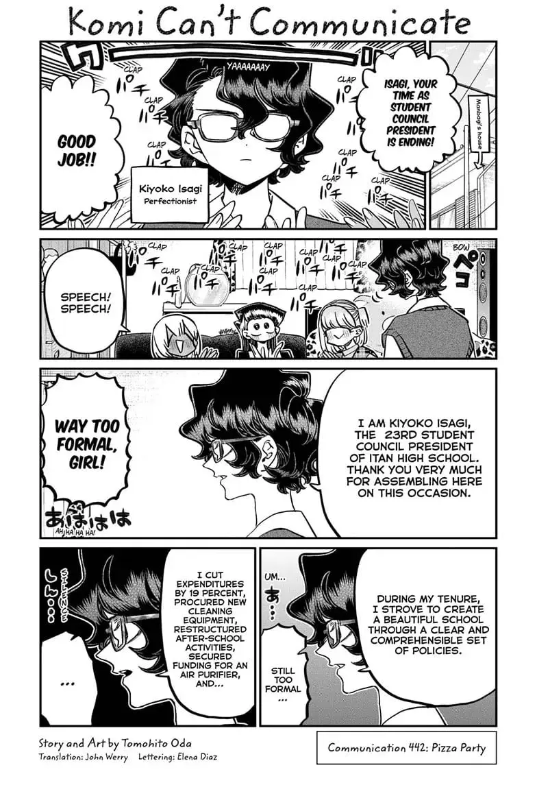 Komi-san wa Komyushou Desu - Chapter 442 - Page 1