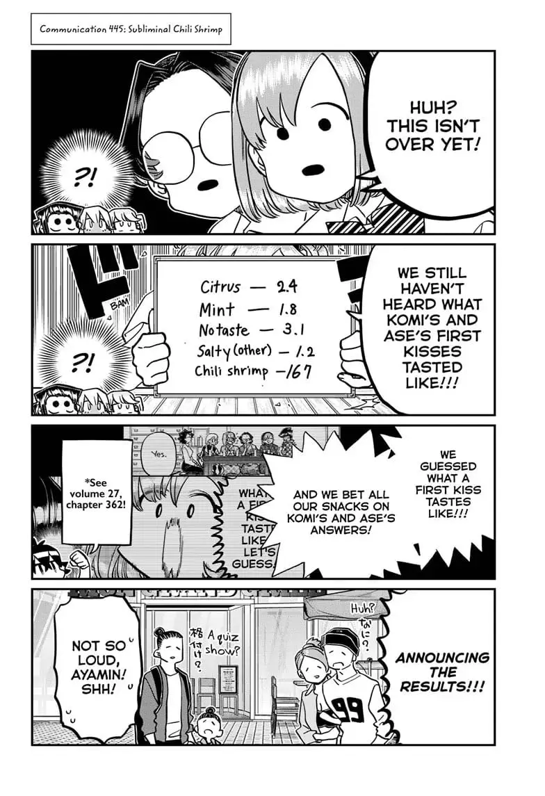 Komi-san wa Komyushou Desu - Chapter 445 - Page 1